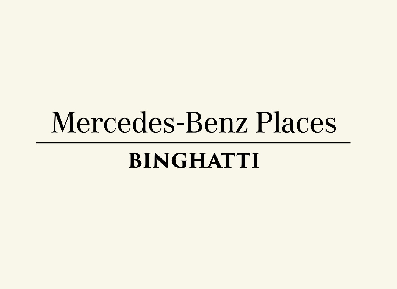 Mercedes-Benz Places
